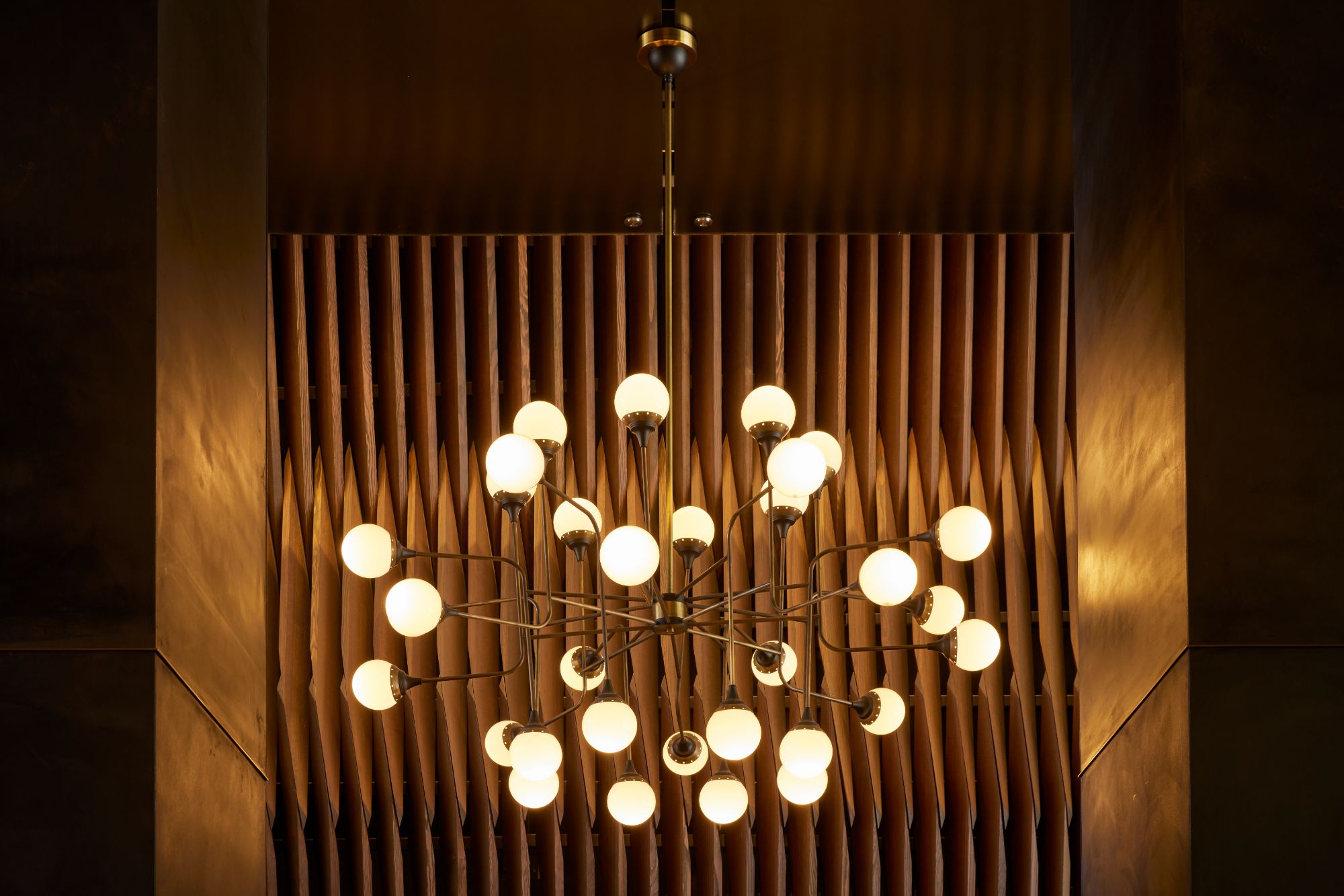 Lobby chandelier