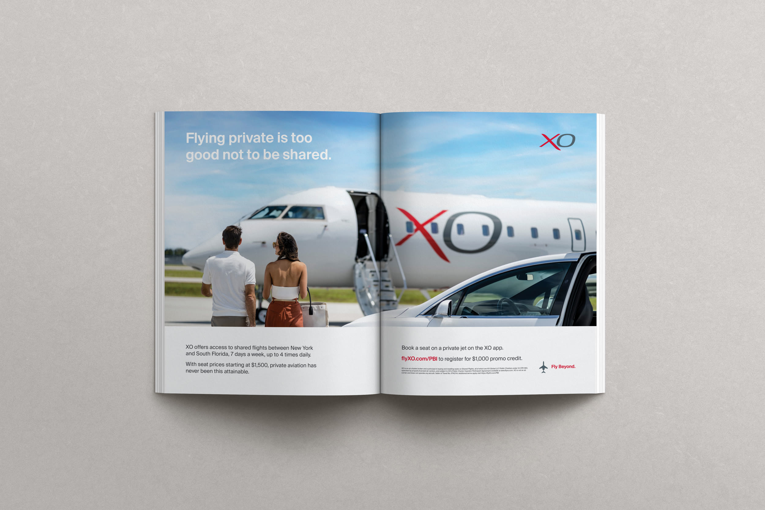 Print ad, Palm Beach